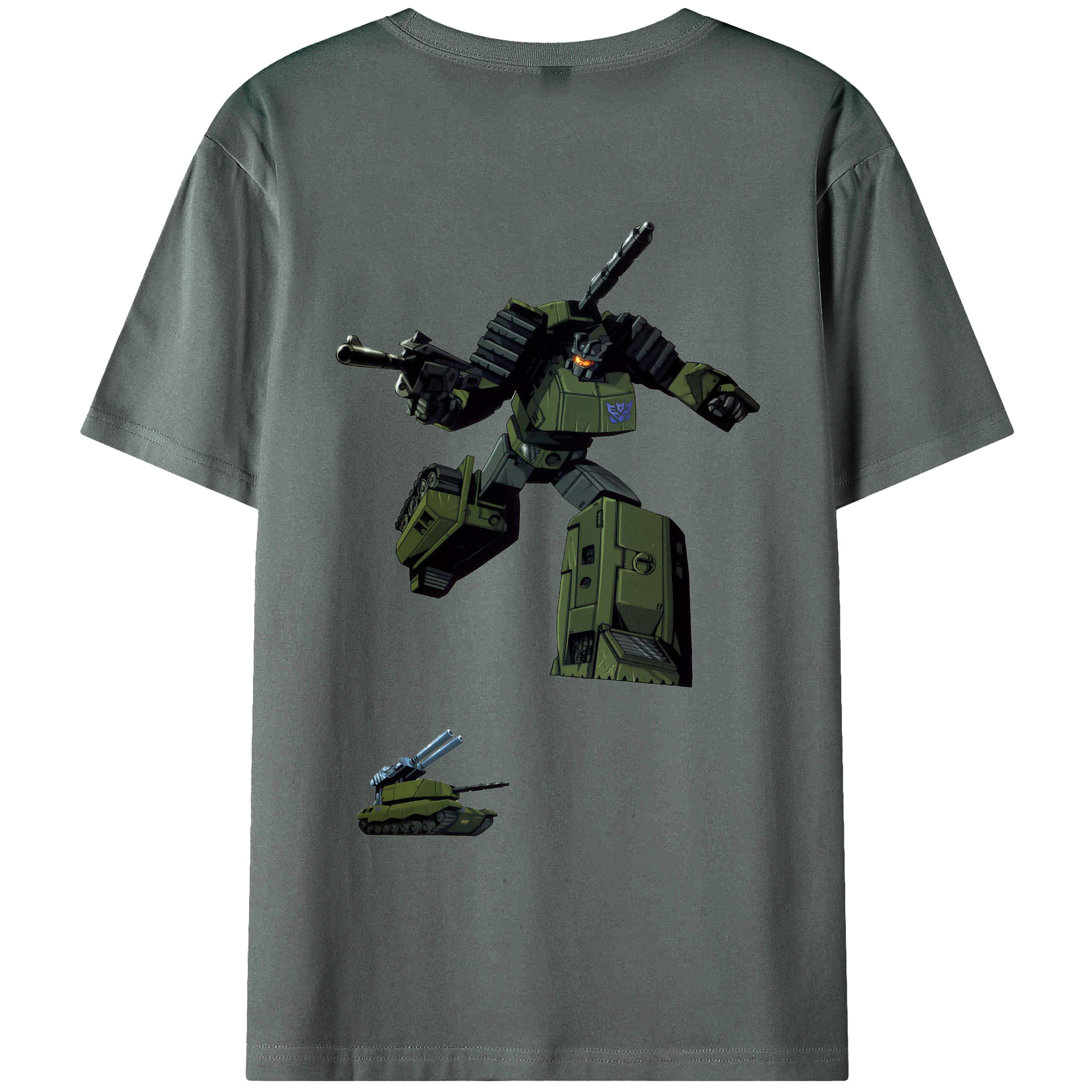 （画像用）  綿100％ メンズ半袖Tシャツ（バックプリント） 通気性